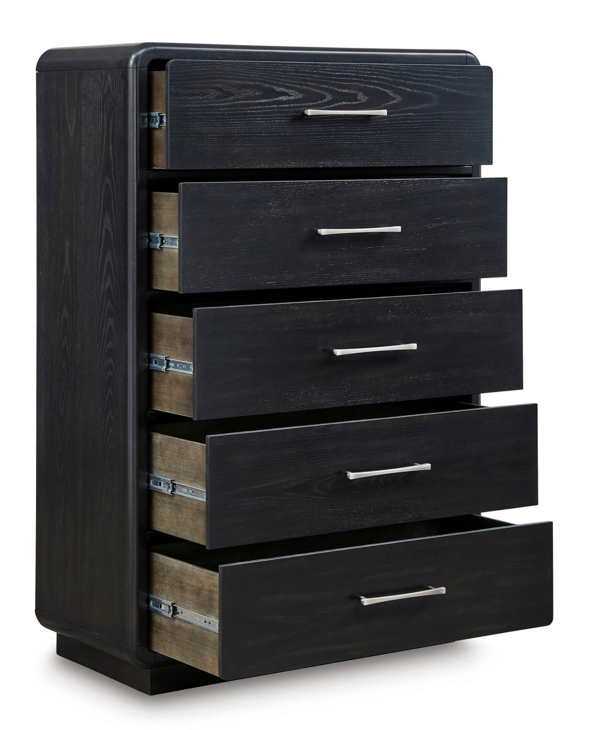 Ashley Black Rowanbeck Five Drawer Chest | Home Elegance USA