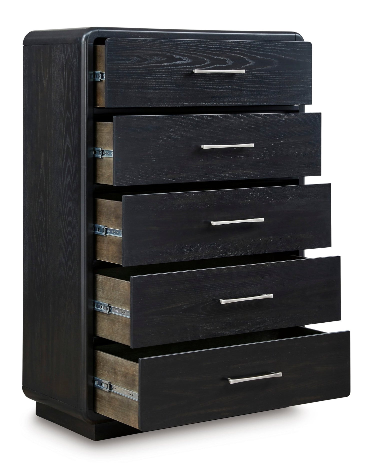 Ashley Black Rowanbeck Five Drawer Chest | Home Elegance USA