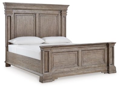 Ashley Light Grayish Brown Blairhurst B916B4 King Panel Bed | Home Elegance USA