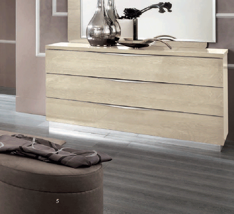 Camelgroup Italy Platinum Single Dresser Ivory Betullia Sabbia - Platinumsdressebeige | ESF | Home Elegance USA