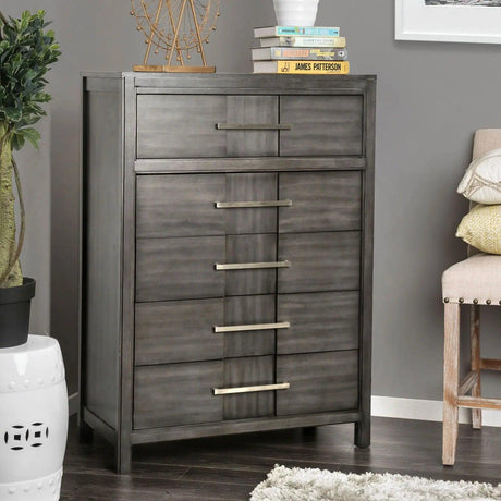 Berenice Gray Chest | Home Elegance USA
