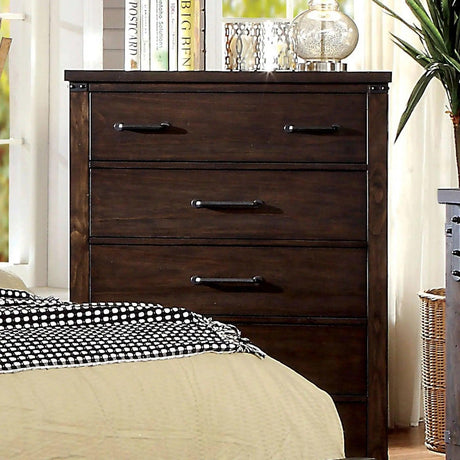 Bianca Dark Walnut Chest | Home Elegance USA