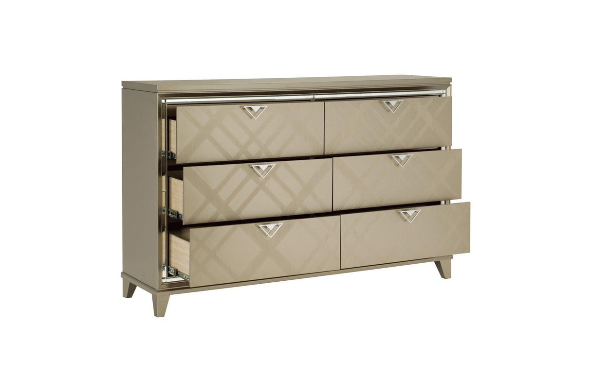 Bijou Bedroom Set In Champagne | Homelegance | Home Elegance USA