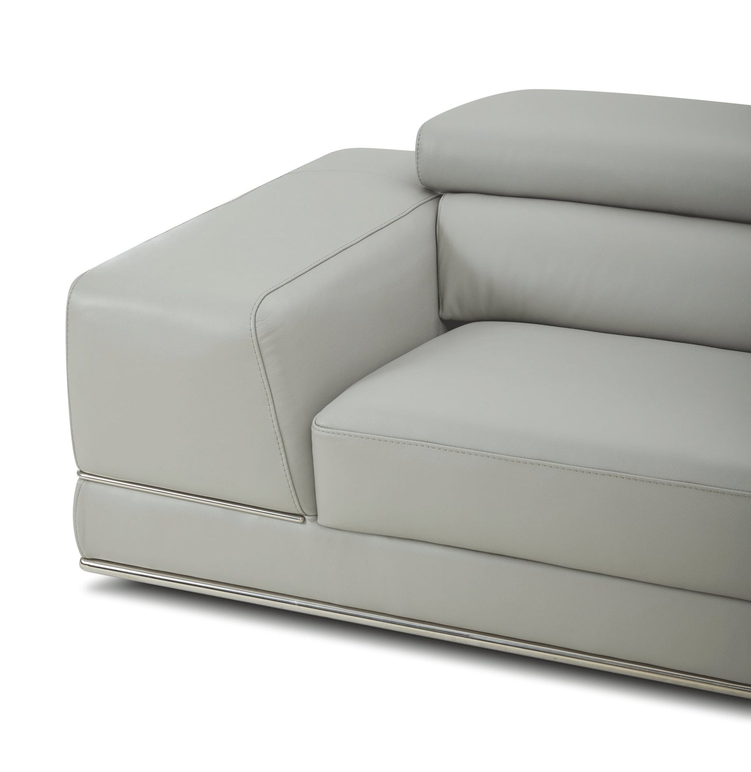 1576 Grey Sectional Right Kuka - 1576Sectionalright | ESF | Home Elegance USA