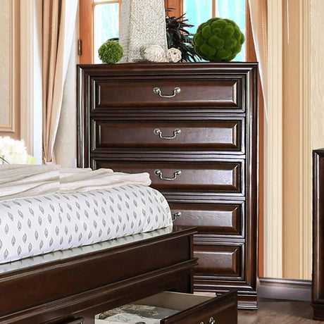 Brandt Brown Cherry Chest | Home Elegance USA