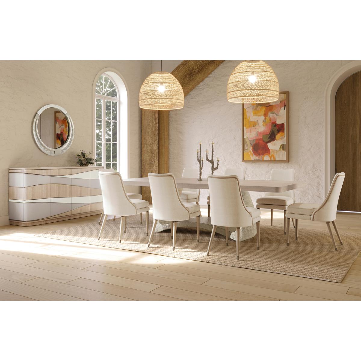 Breaker Mixed Media Console | Jonathan Charles Fine Furniture