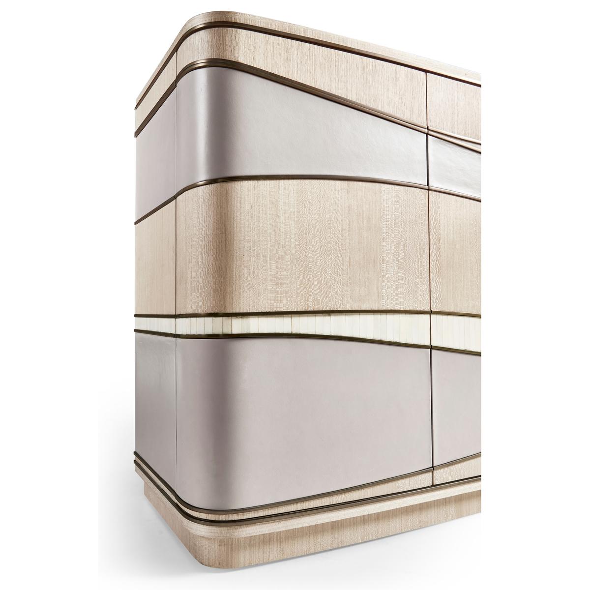 Breaker Mixed Media Console | Jonathan Charles Fine Furniture