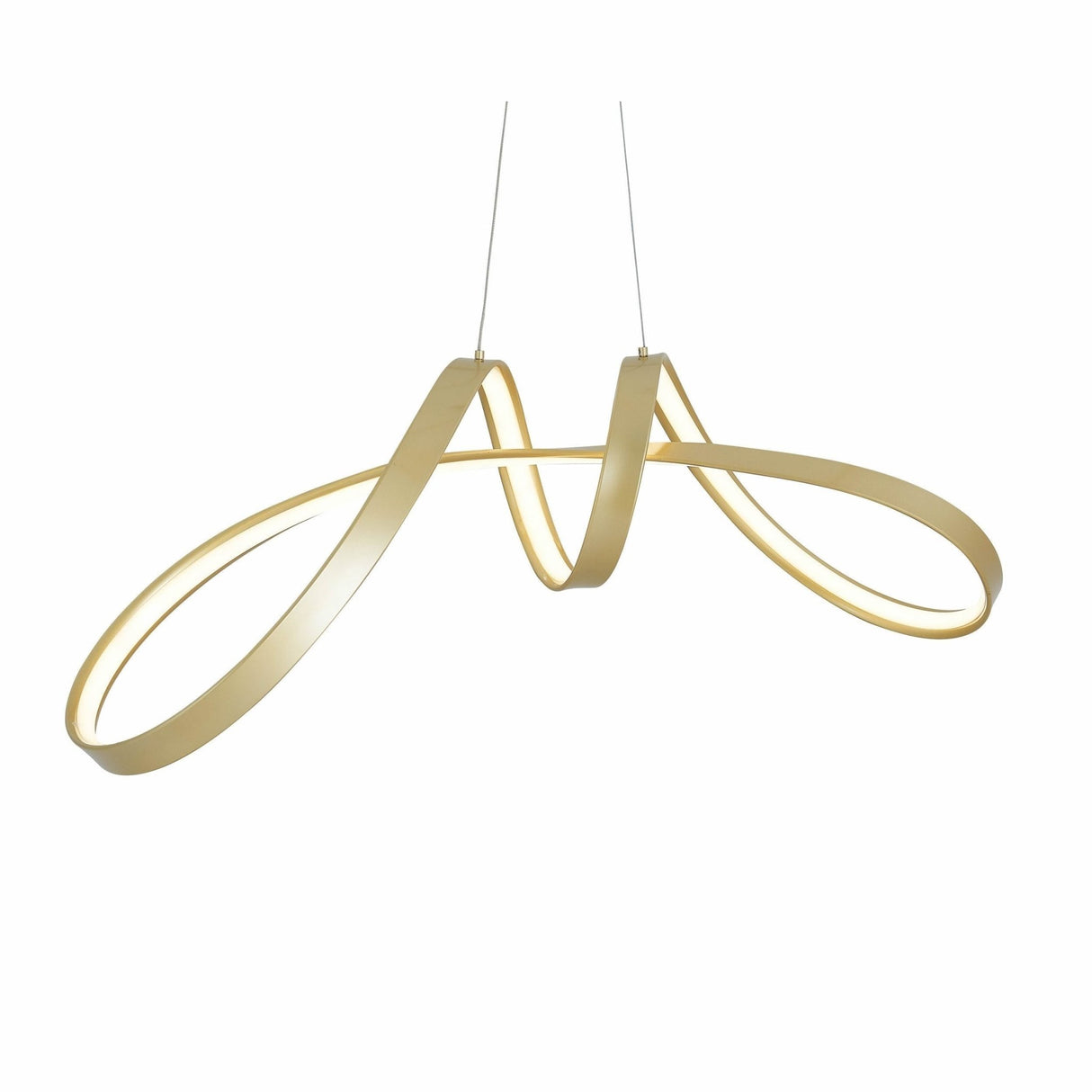 Bucharest Led Chandelier // Sandy Gold | Finesse | Home Elegance USA