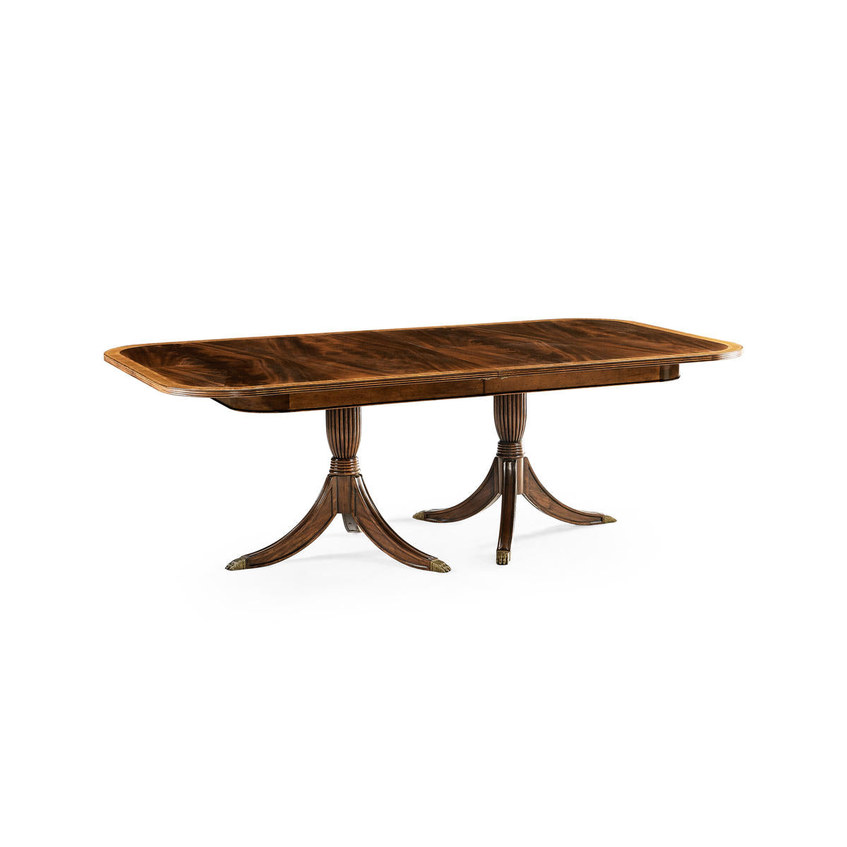 Buckingham Two-Leaf Mahogany Extending Dining Table 88" | Traditional