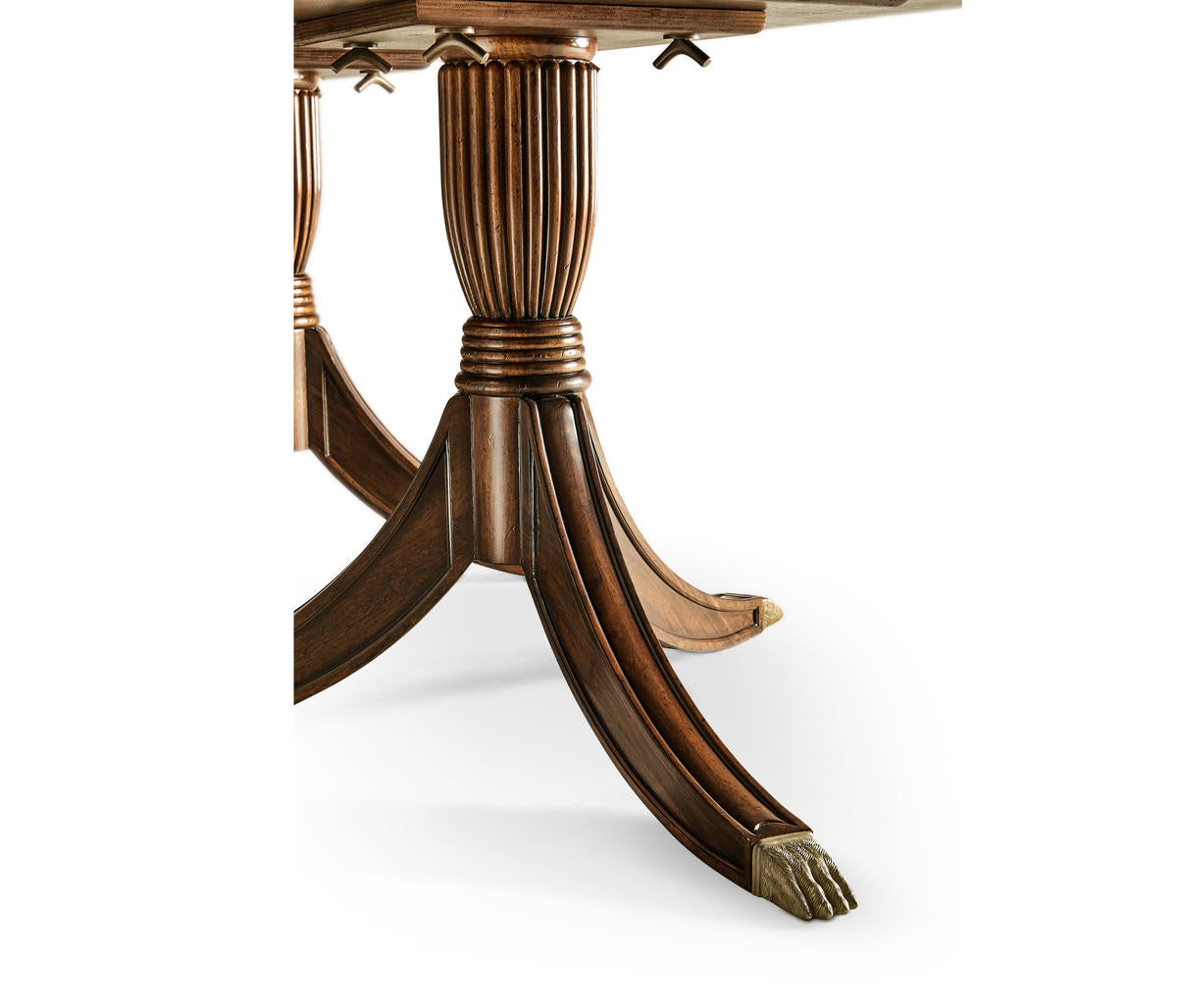 Buckingham Two-Leaf Mahogany Extending Dining Table 88" | Traditional