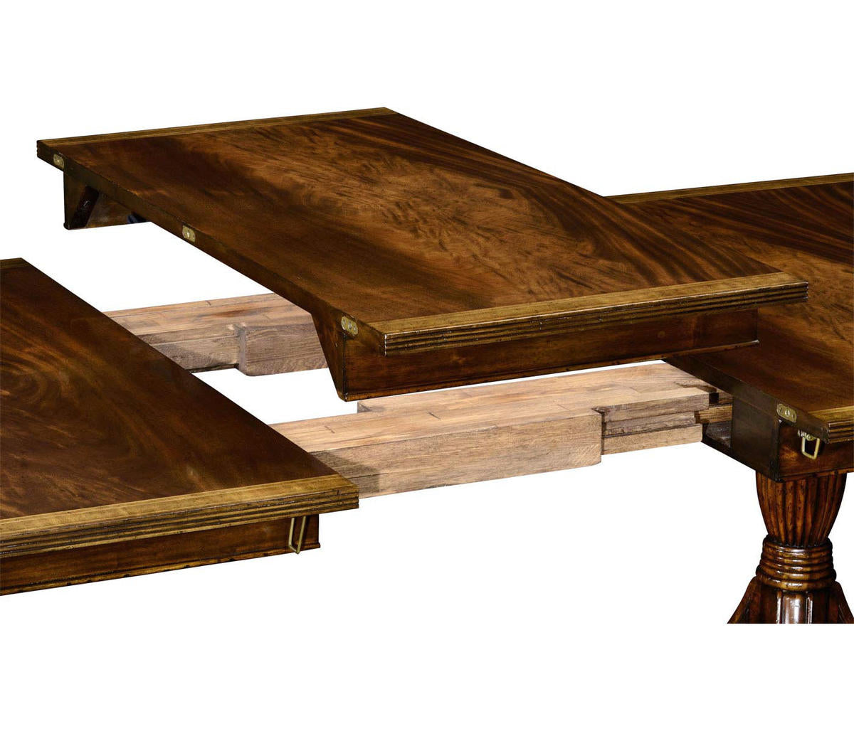 Buckingham Two-Leaf Mahogany Extending Dining Table 88" | Traditional