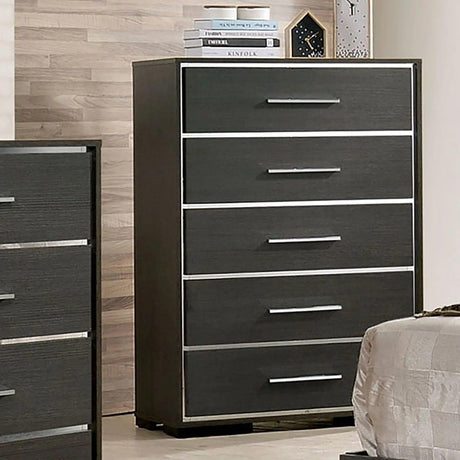 Camryn Warm Gray Chest | Home Elegance USA