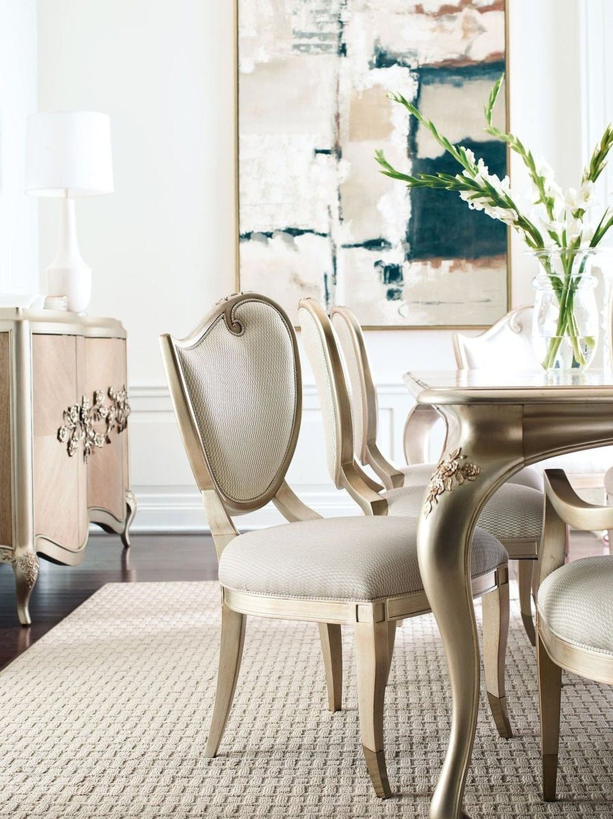 Caracole Compositions Fontainebleau Rectangle Dining Table | Home Elegance USA