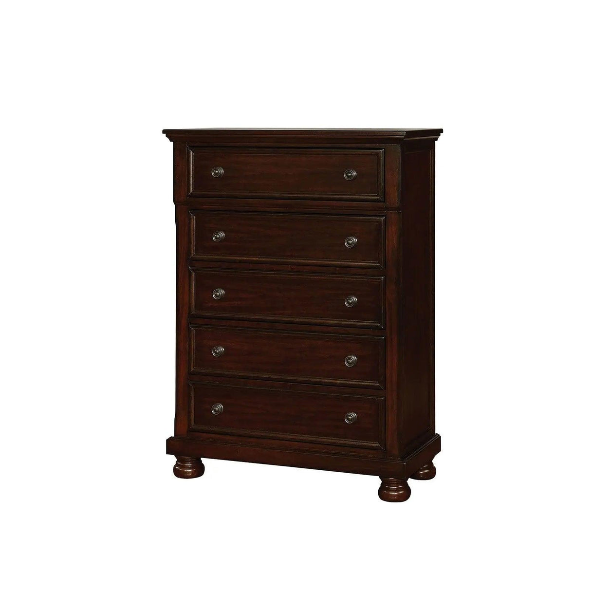 Castor Brown Cherry Chest | Home Elegance USA