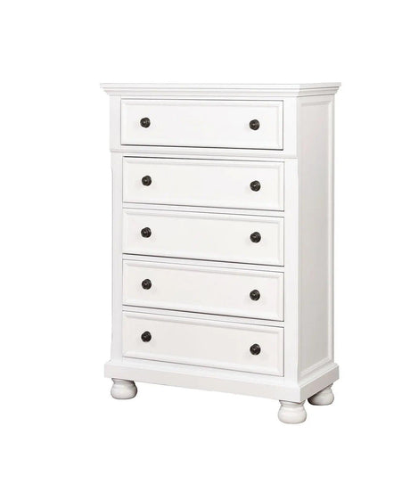 Castor White Chest | Home Elegance USA