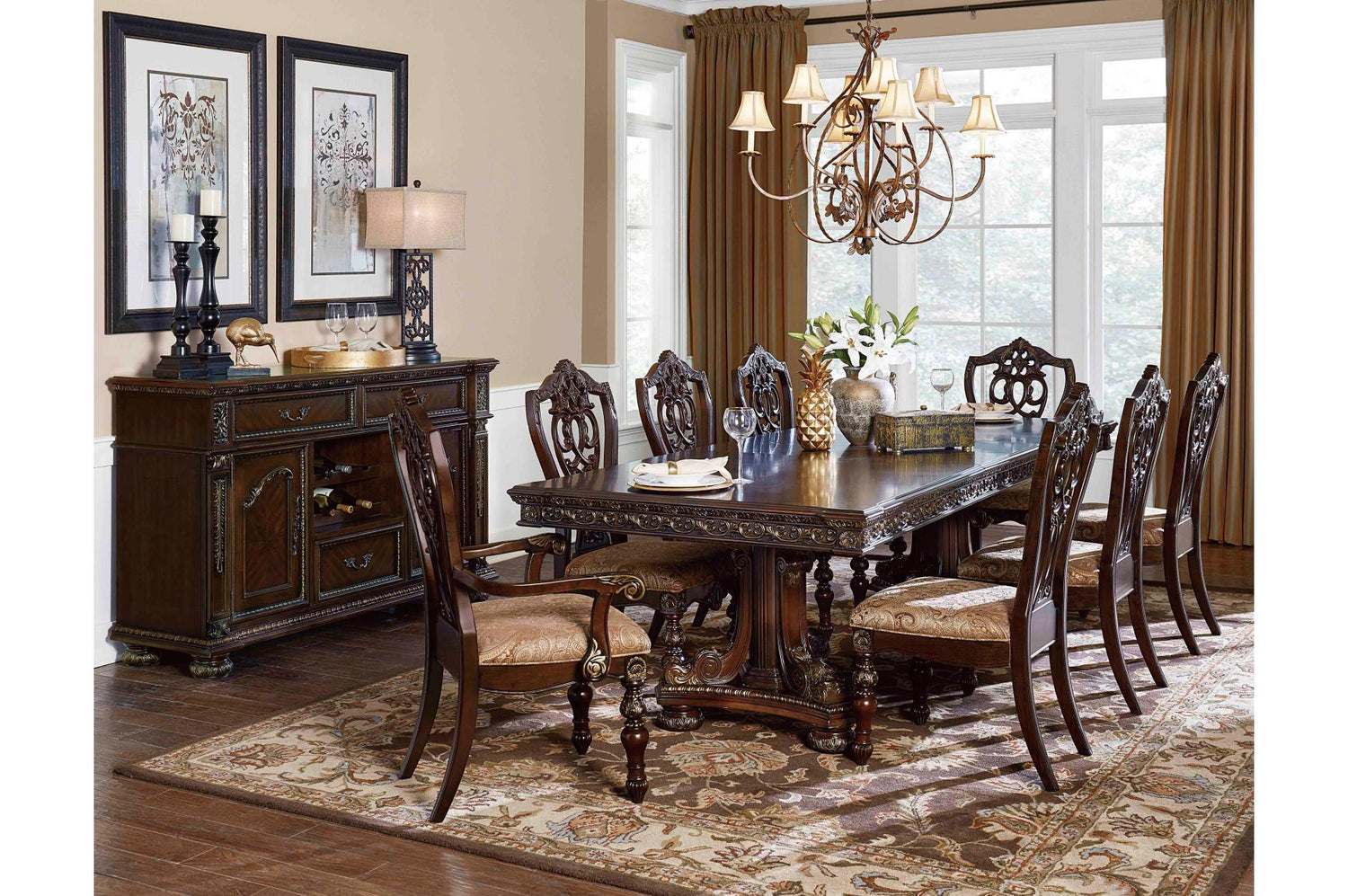 Catalonia Rectangular Dining Room Set | Homelegance | Home Elegance USA