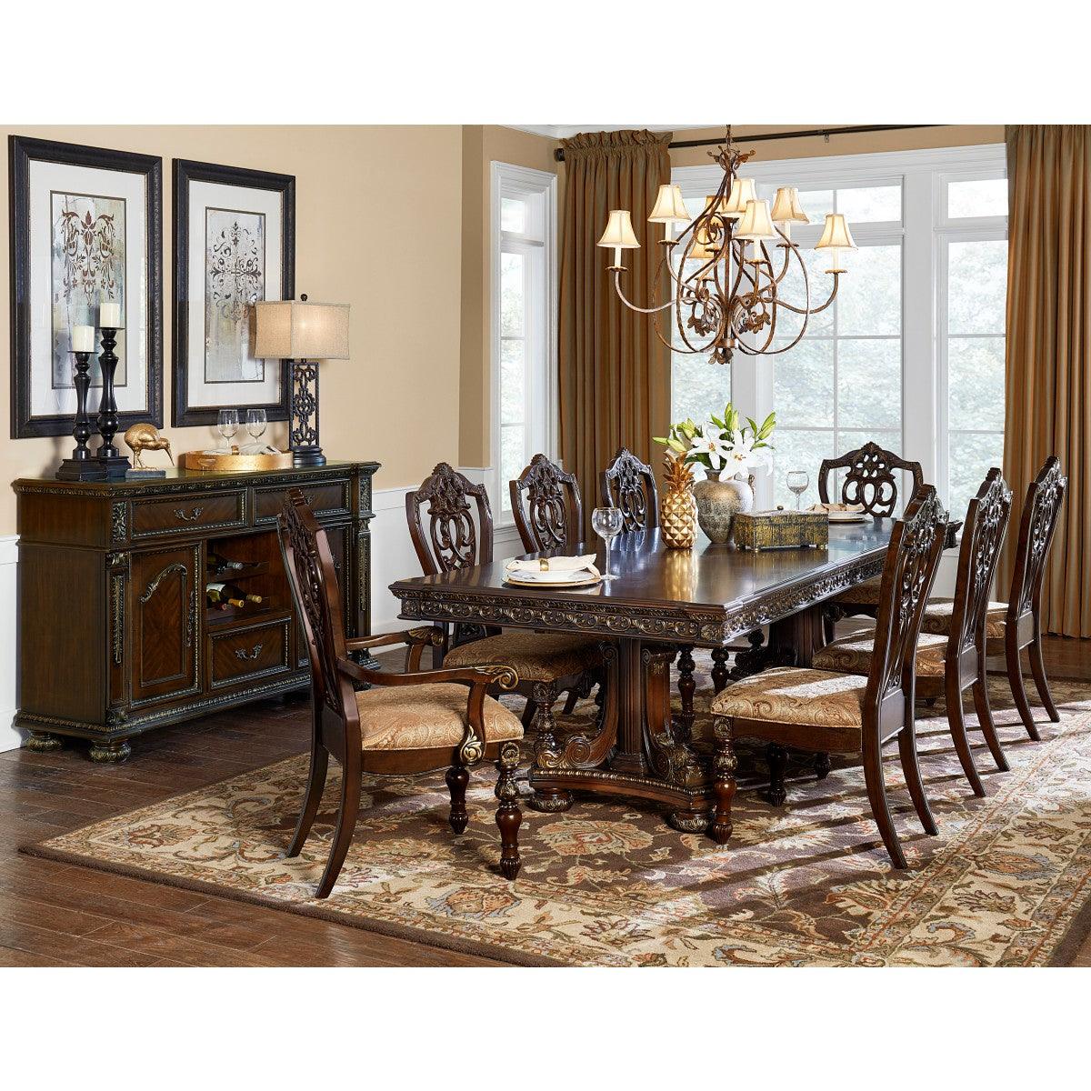 Catalonia Server in Dark Cherry by Homelegance Furniture