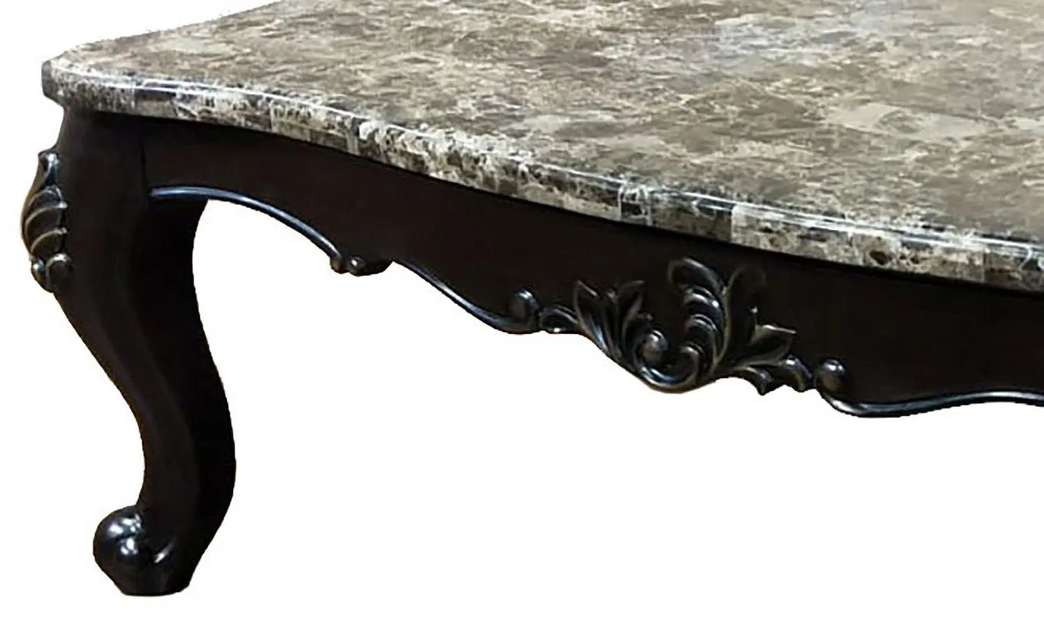 Aroma Traditional Style Coffee Table In Cherry Finish Wood | Cosmos | Home Elegance USA
