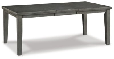 Ashley Gray Hallanden RECT DRM Butterfly EXT Table | Home Elegance USA