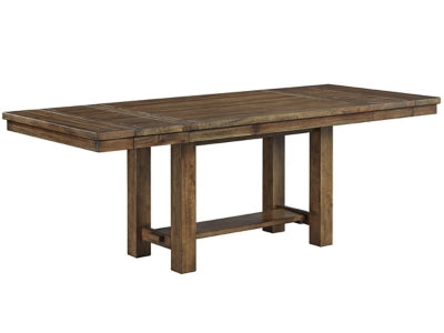 Ashley Grayish Brown Moriville RECT Dining Room EXT Table