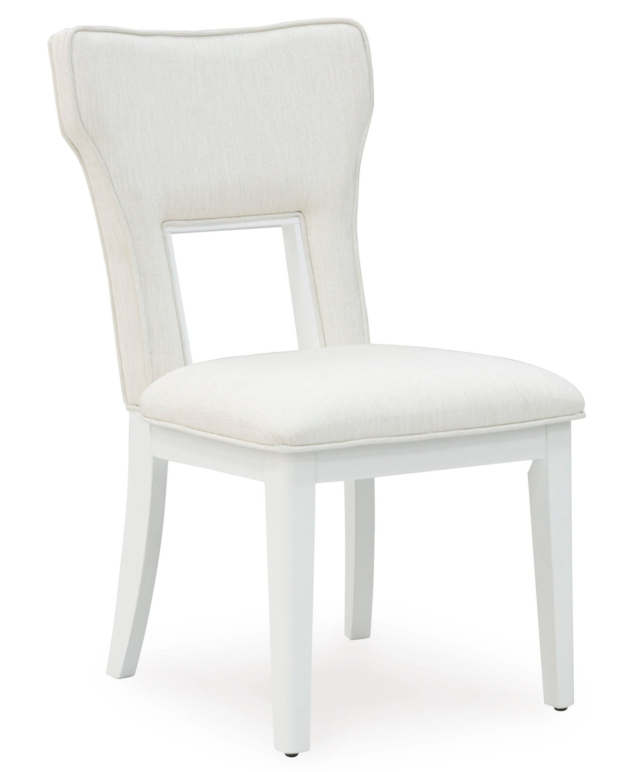 Chalanna Dining Side Chair Upholstered - White (Set of 2) | Ashley - Home Elegance USA