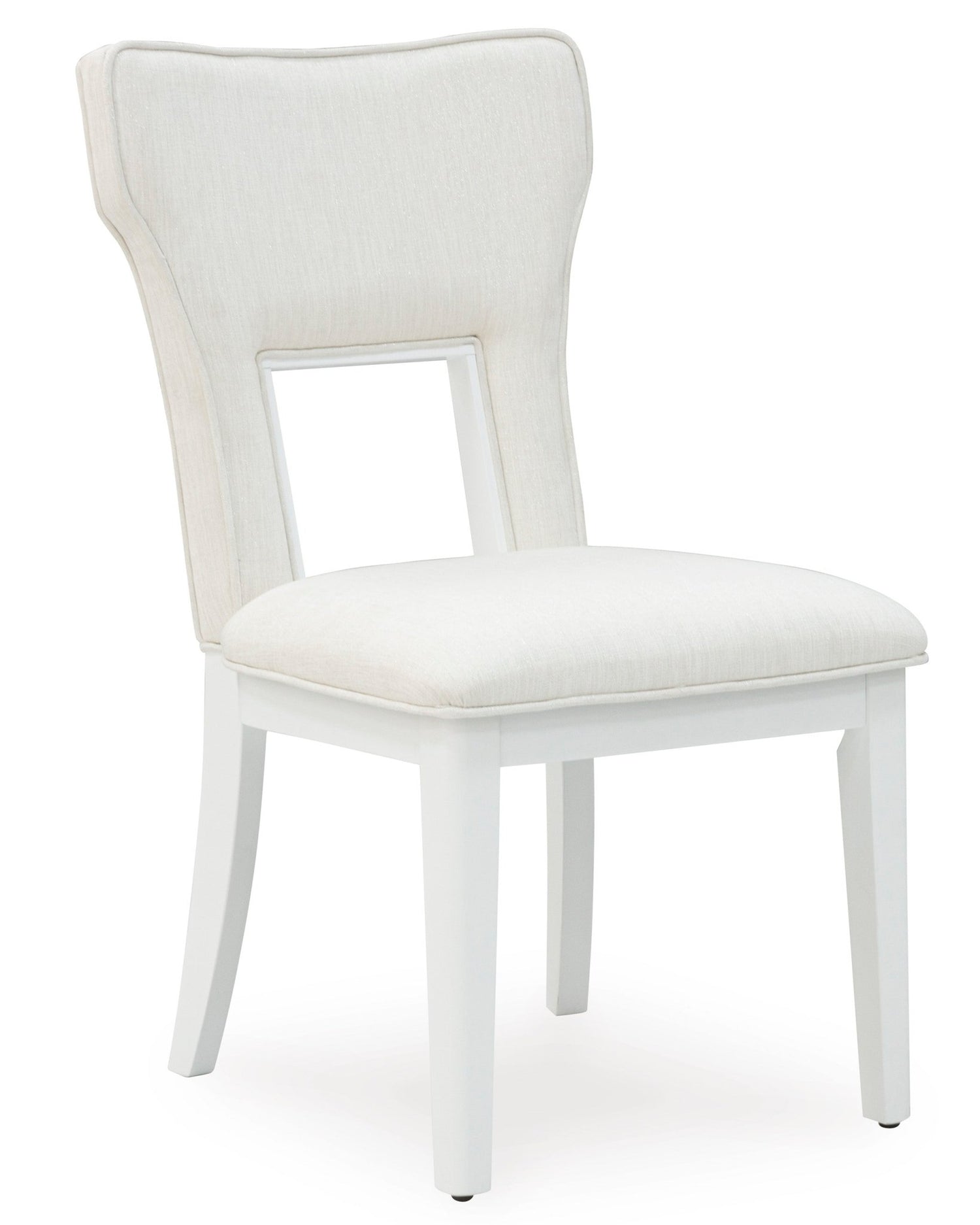 Chalanna Dining Side Chair Upholstered - White (Set of 2) | Ashley - Home Elegance USA