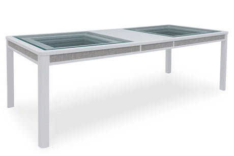 Chalanna Rectangular Dining Table - White | Ashley - Home Elegance USA