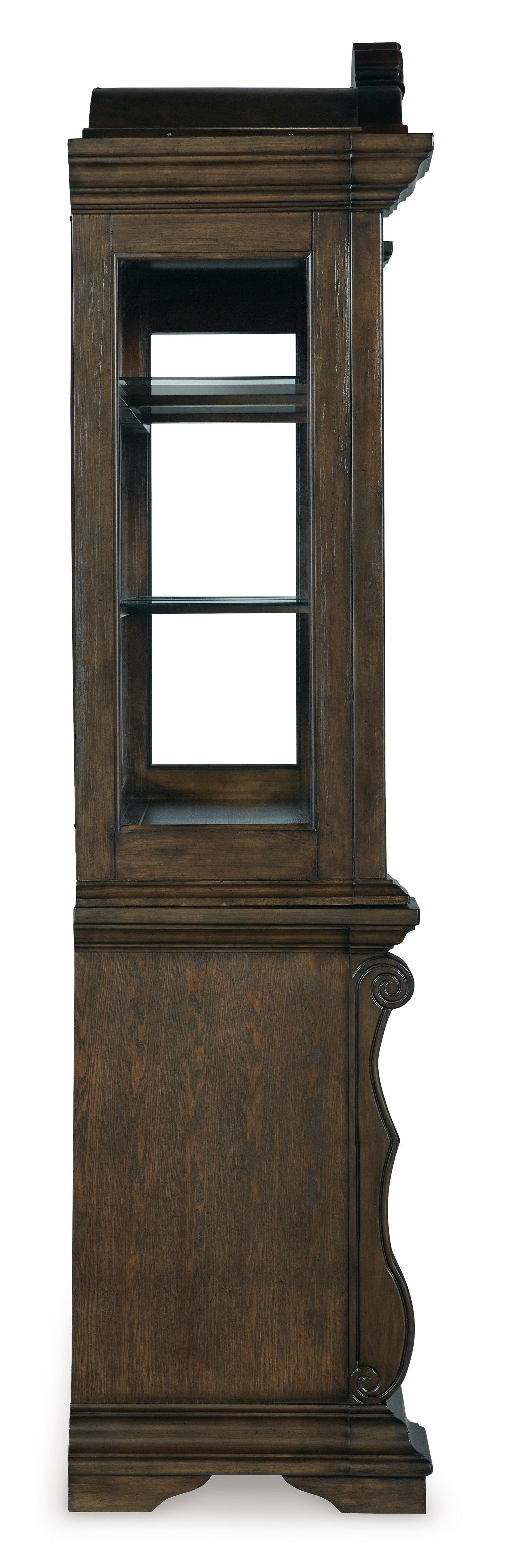 Ashley Dark Brown Maylee D947D1 Dining Buffet and Hutch - Home Elegance USA