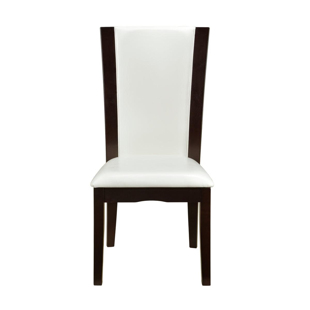 Daisy Rectangular Glass Top Dining Room Set In Espresso | Homelegance | Home Elegance USA