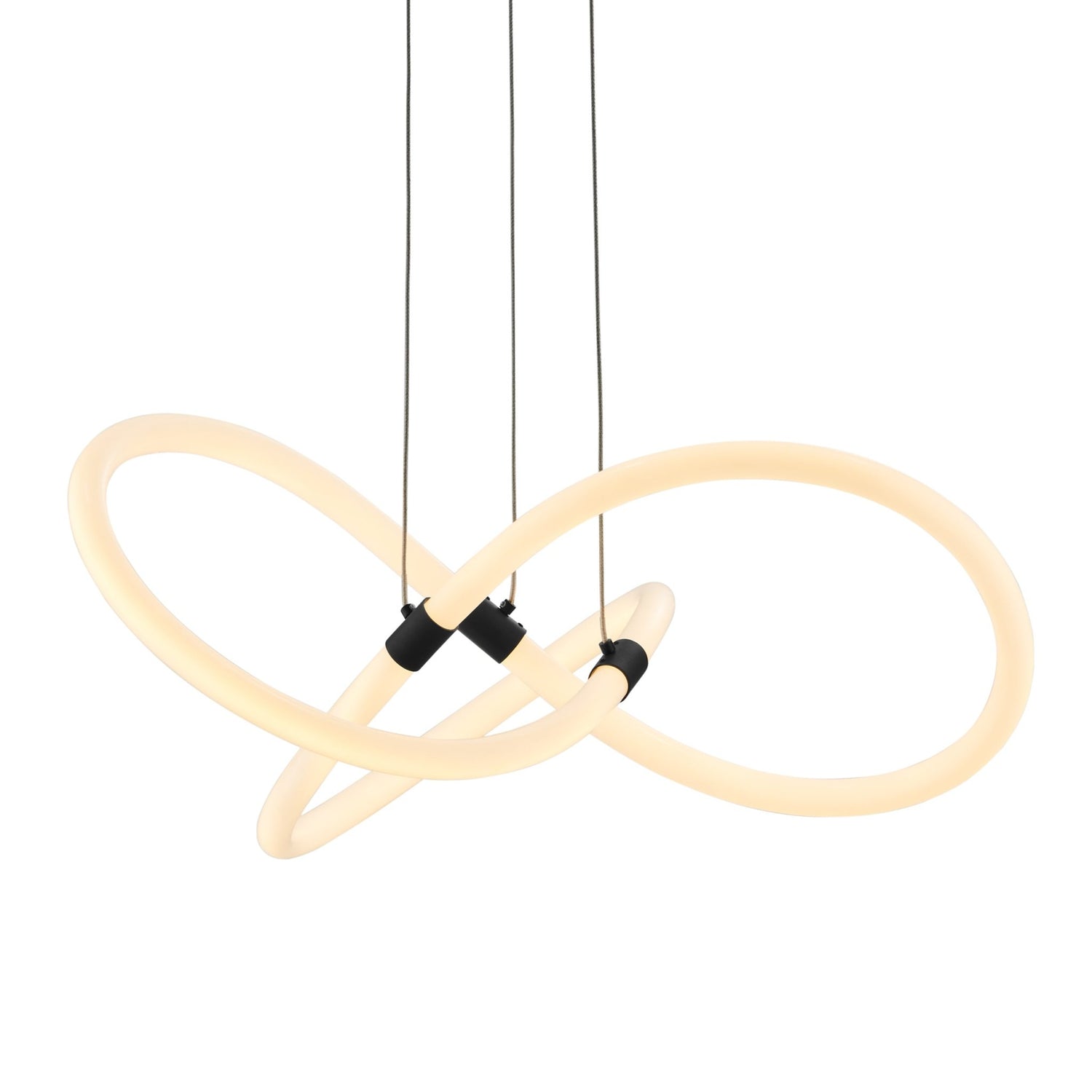 Daisy Led Adjustable Chandelier // Matte Black | Finesse | Home Elegance USA