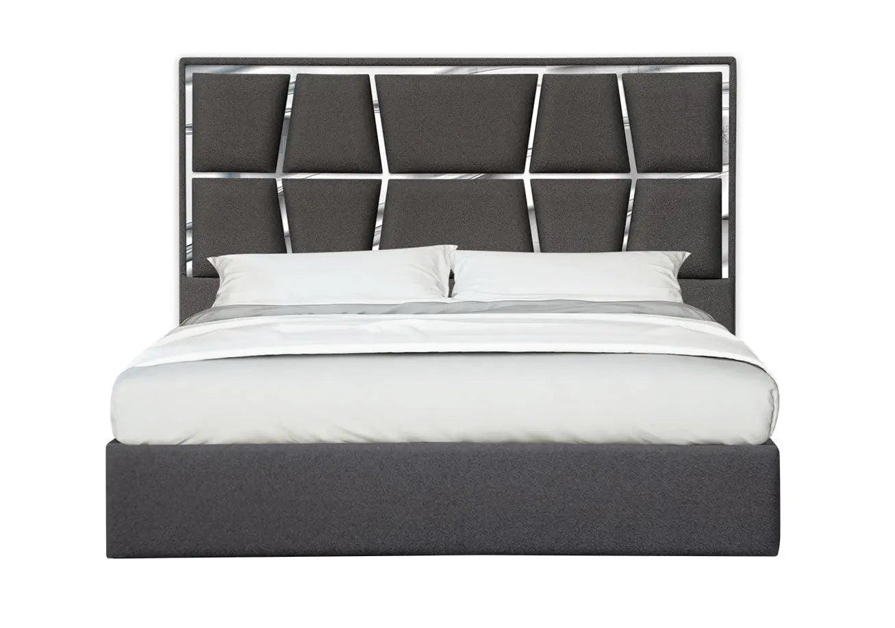 Degas Bed In Charcoal | J&M | Home Elegance USA