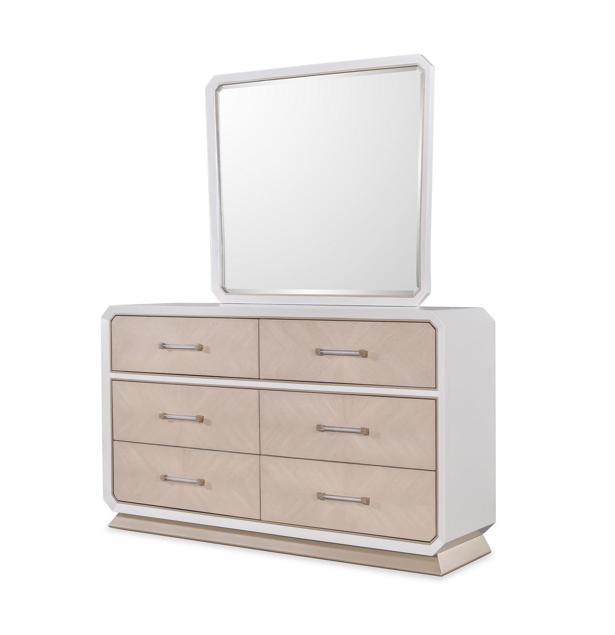 Dior Bedroom Set in Two-Tone Luxury Finish – Cosmos Furniture