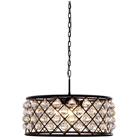 6 Lights Madison Transitional Pendant | Elegant Lighting | Home Elegance USA