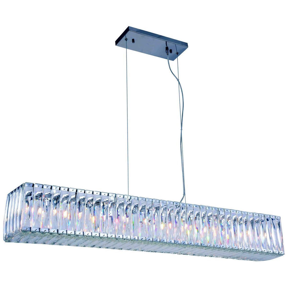 Cuvette Collection 11 Lights Chrome Chandelier | Elegant Lighting | Home Elegance USA