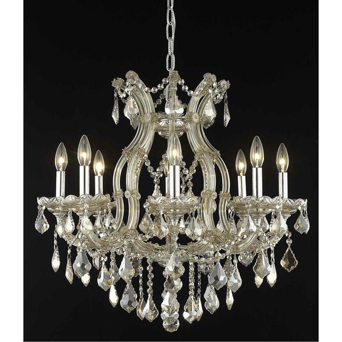 2800 Maria Theresa 9 Lights Chandelier | Elegant Lighting | Home Elegance USA
