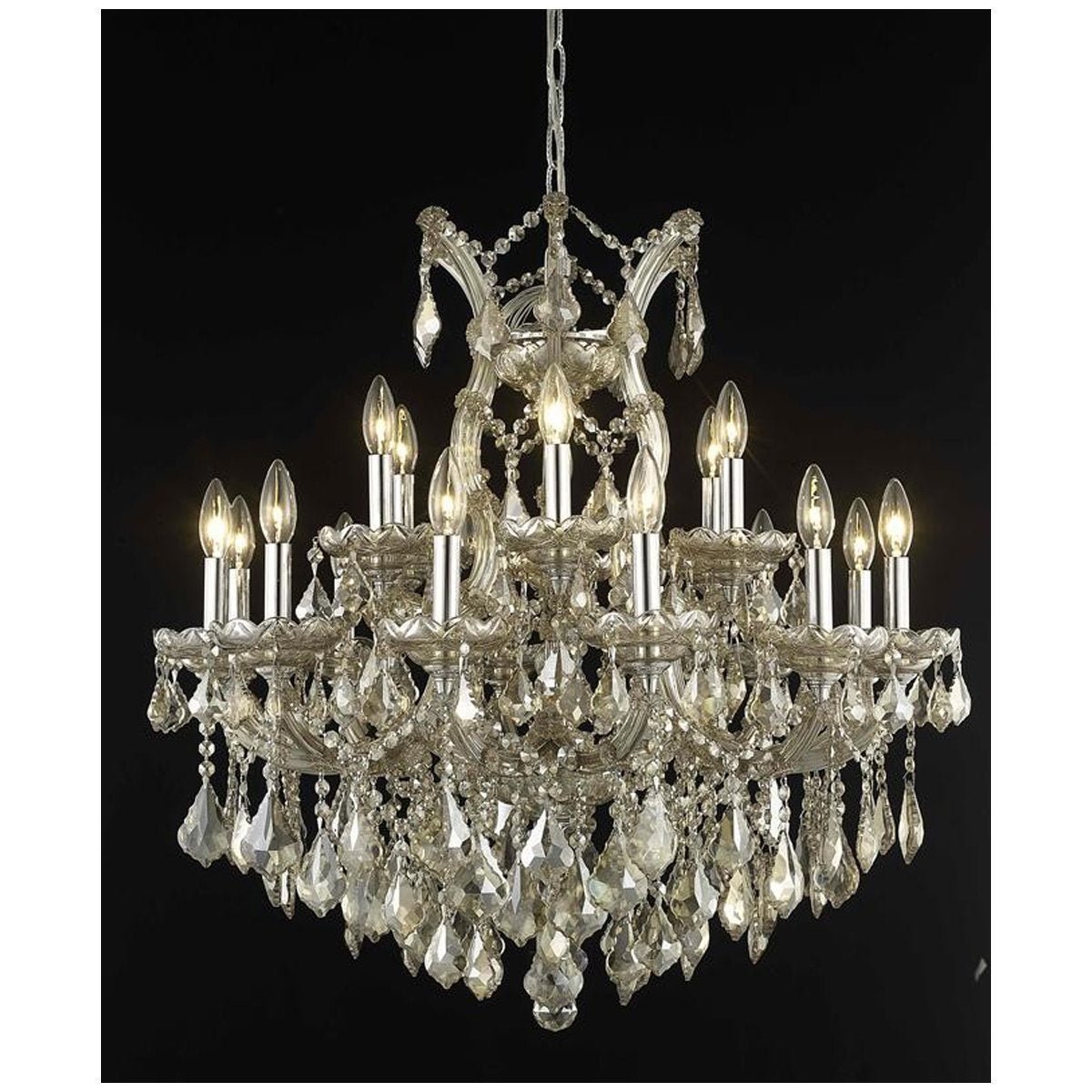 2800 Maria Theresa 19 Lights 30 - Inch Chandelier | Elegant Lighting | Home Elegance USA