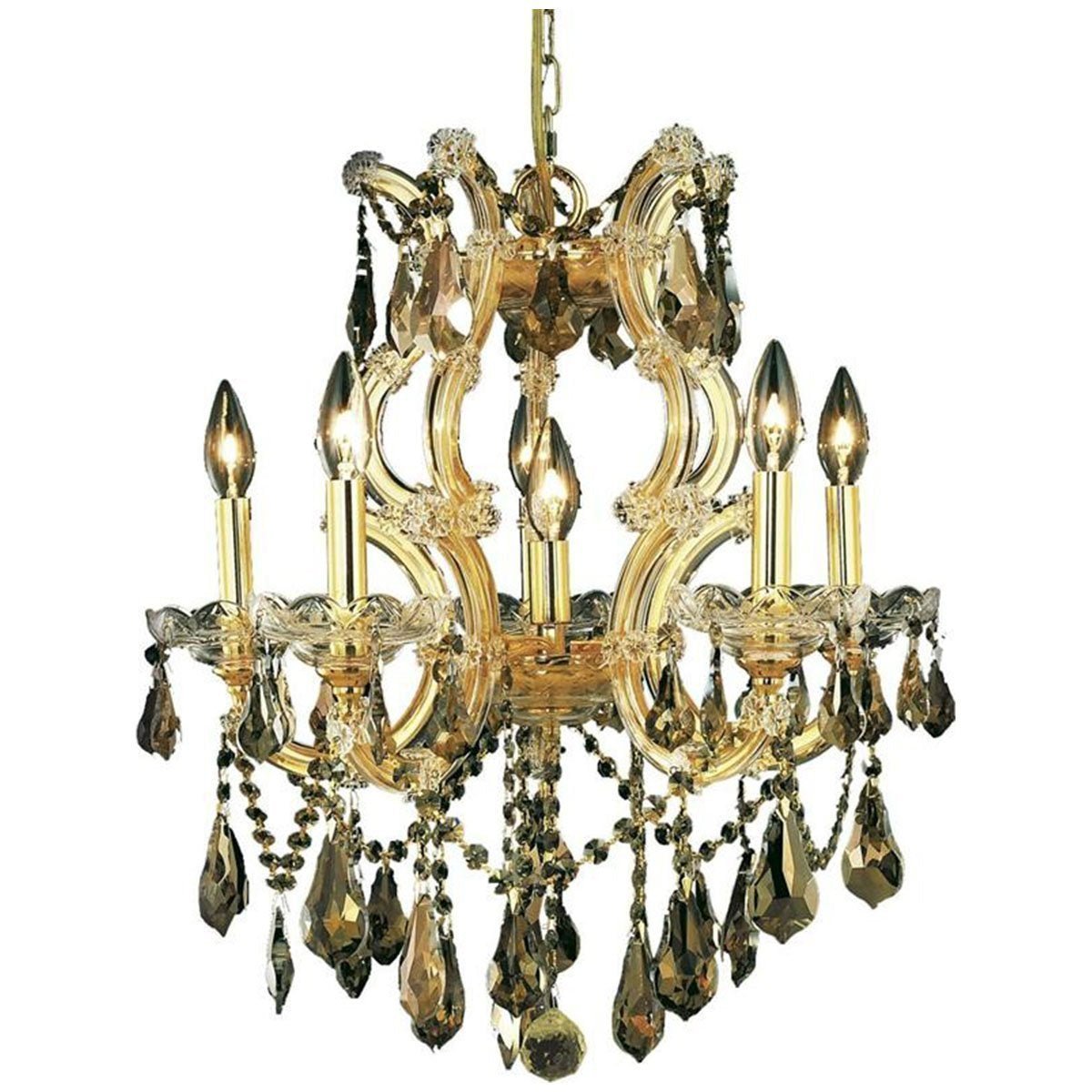 2801 Maria Theresa 6 Lights Chandelier | Elegant Lighting | Home Elegance USA