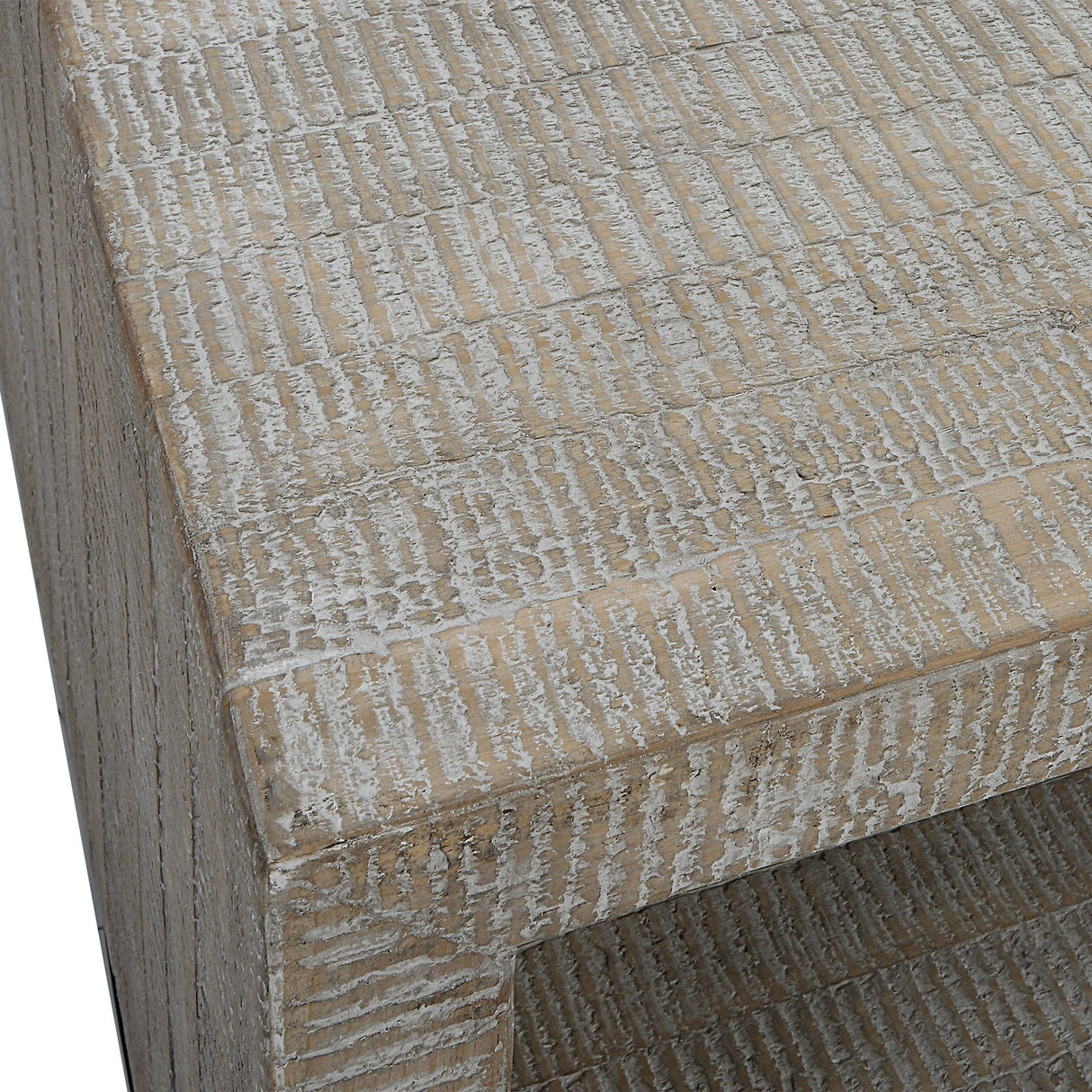 Bosk White Washed Coffee Table | Uttermost | Home Elegance USA