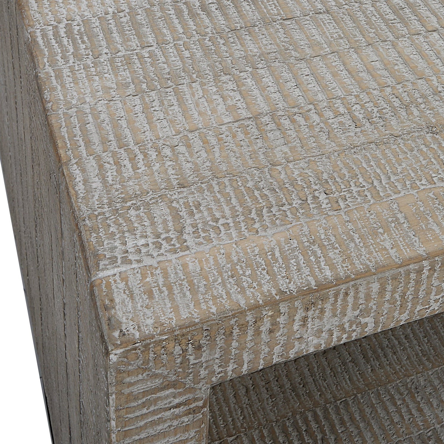 Bosk White Washed Coffee Table | Uttermost | Home Elegance USA
