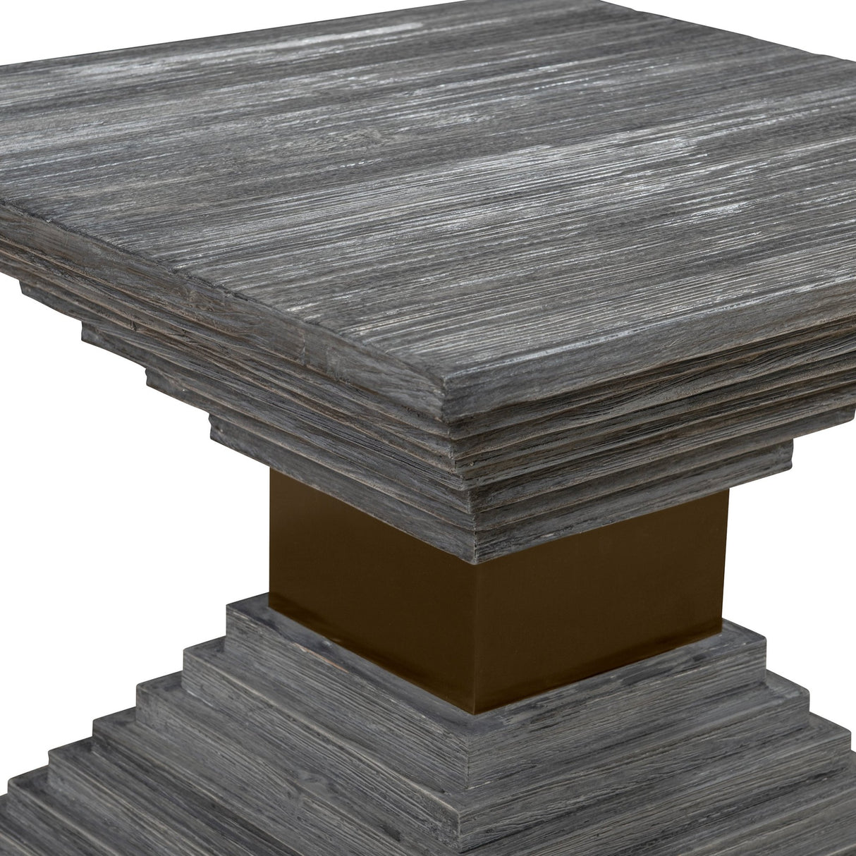 Andes Wooden Geometric Accent Table | Uttermost | Home Elegance USA