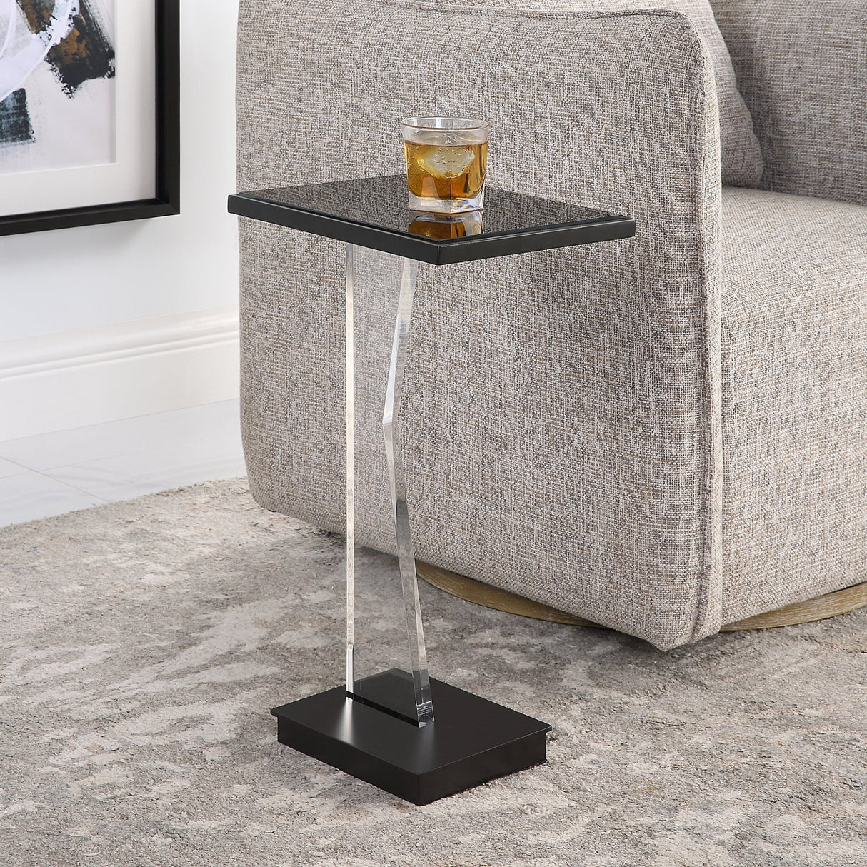 Angle Contemporary Accent Table | Uttermost | Home Elegance USA