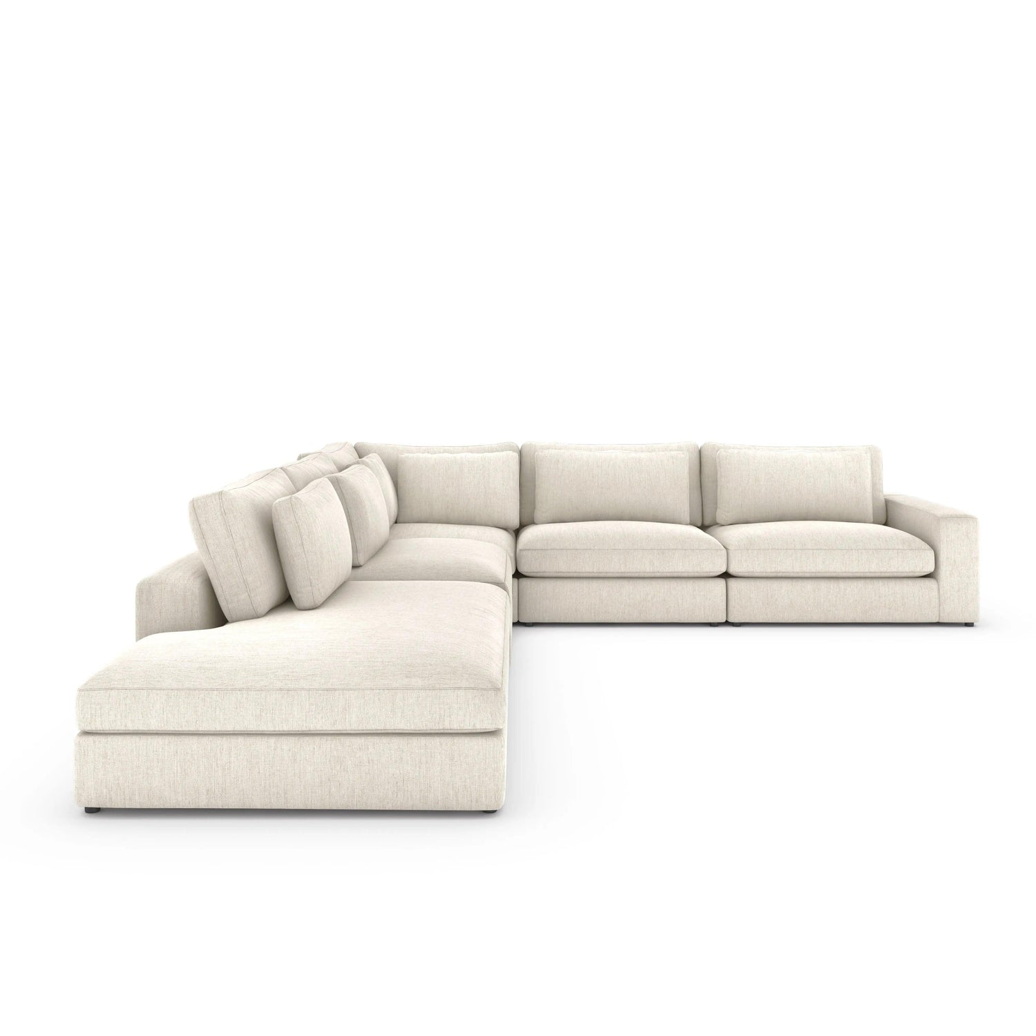 Four Hands Bloor 4 Pc Sectional With Bumper Chaise - Home Elegance USA
