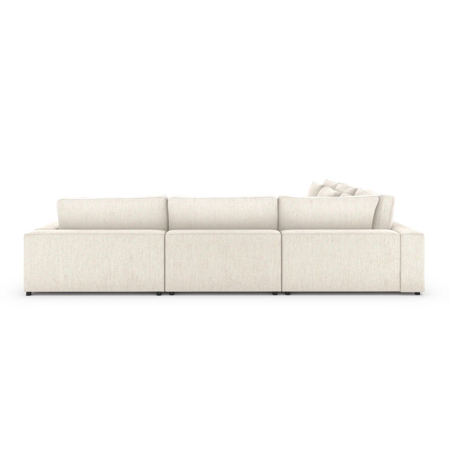 Four Hands Bloor 4 Pc Sectional With Bumper Chaise - Home Elegance USA