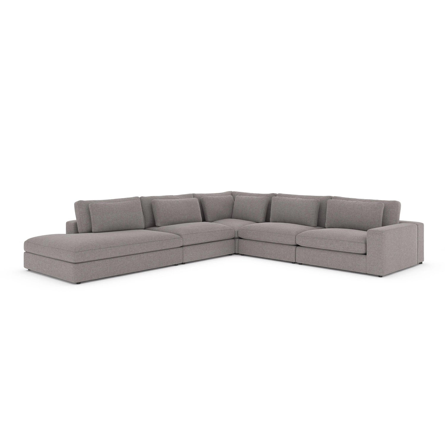 Four Hands Bloor 4 Pc Sectional With Bumper Chaise - Home Elegance USA