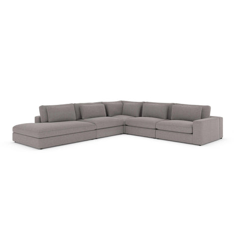 Four Hands Bloor 4 Pc Sectional With Bumper Chaise - Home Elegance USA