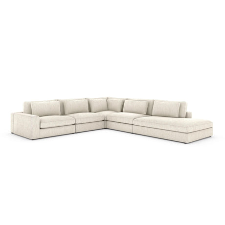 Four Hands Bloor 4 Pc Sectional With Bumper Chaise - Home Elegance USA
