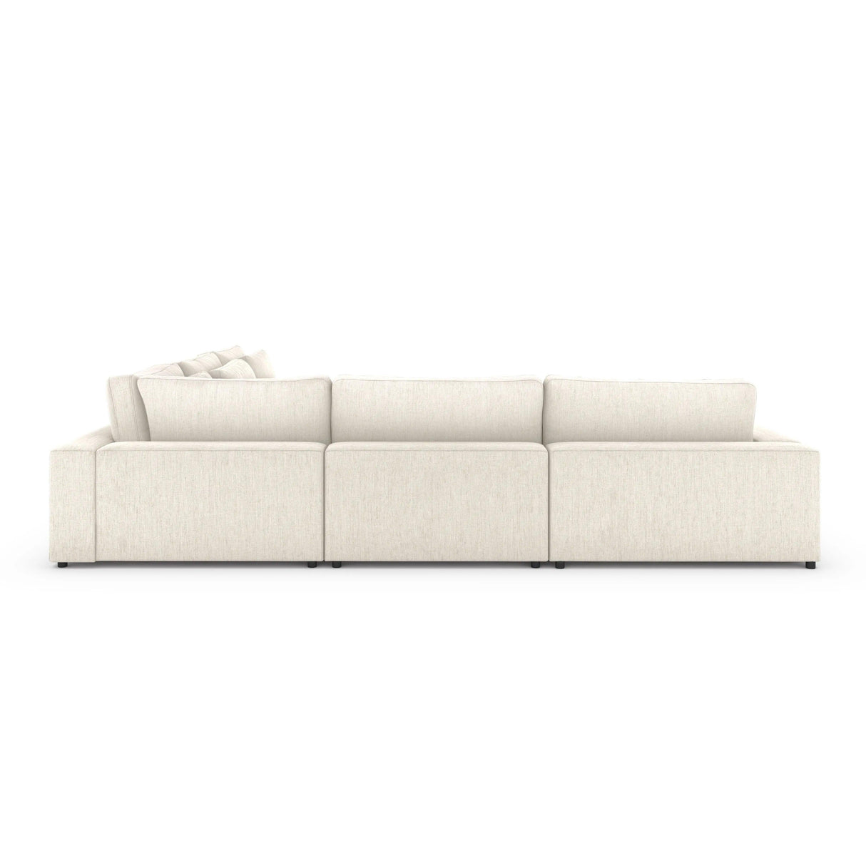 Four Hands Bloor 4 Pc Sectional With Bumper Chaise - Home Elegance USA