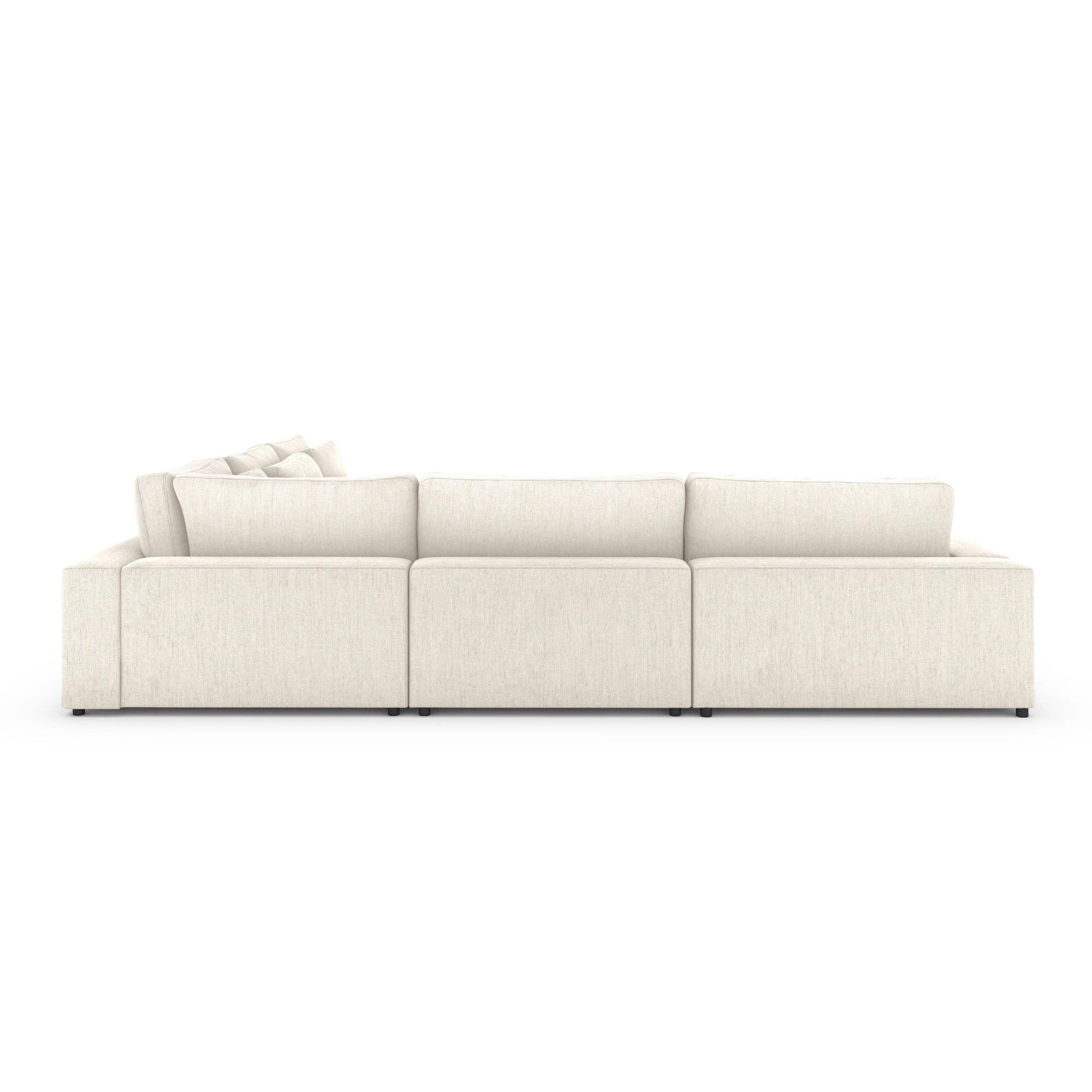 Four Hands Bloor 4 Pc Sectional With Bumper Chaise - Home Elegance USA