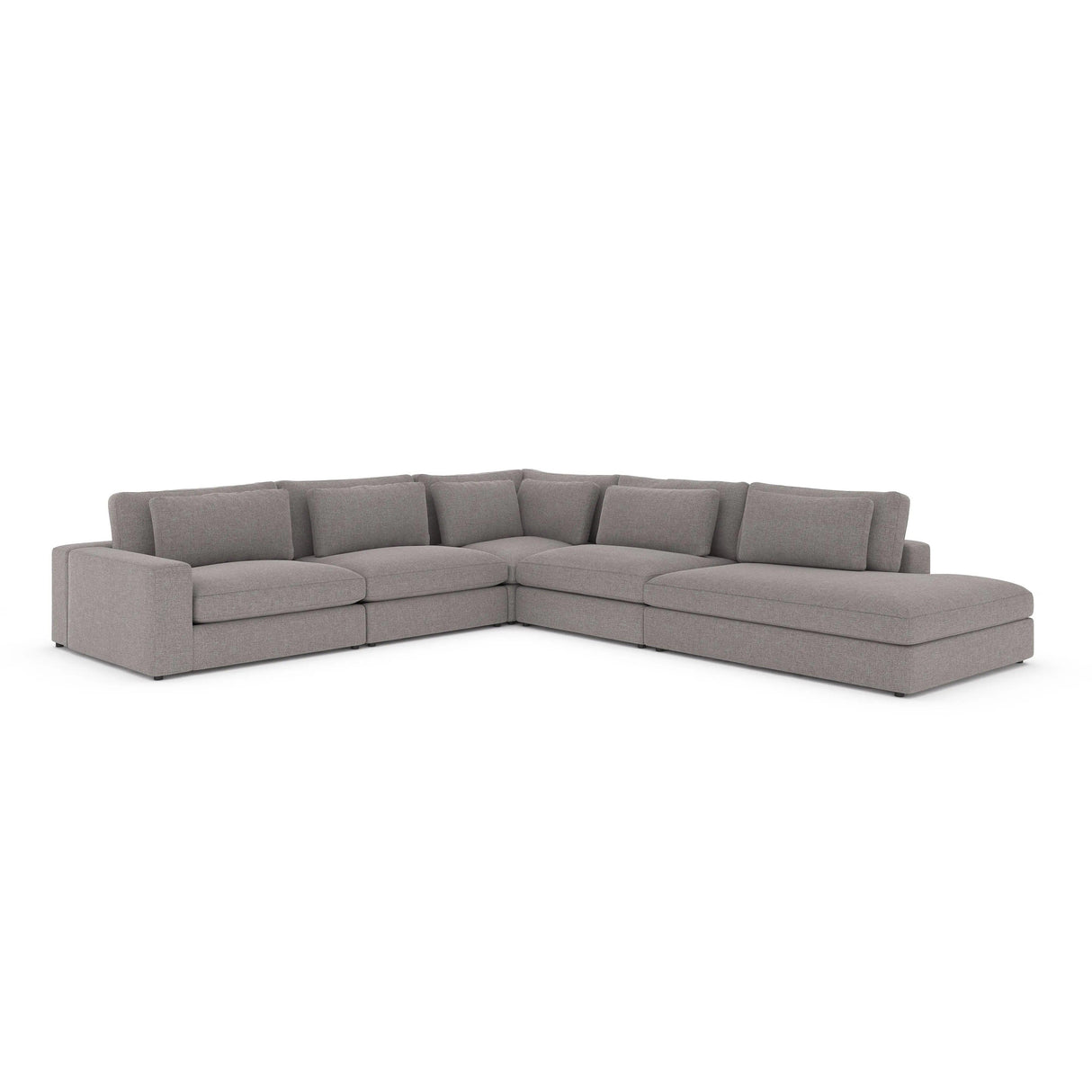 Four Hands Bloor 4 Pc Sectional With Bumper Chaise - Home Elegance USA