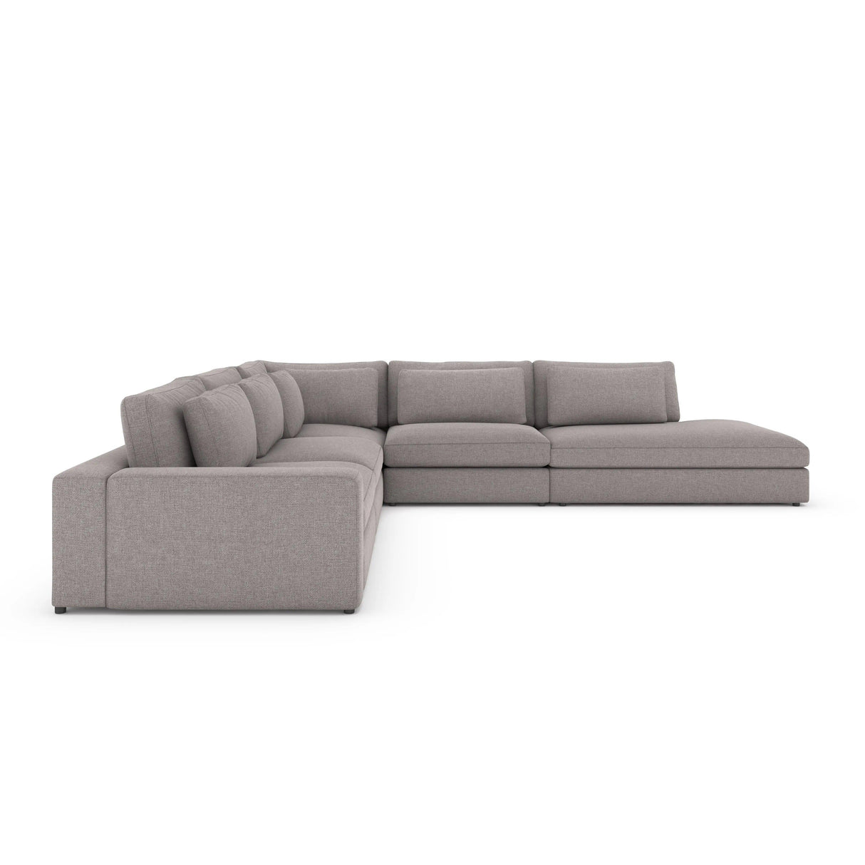 Four Hands Bloor 4 Pc Sectional With Bumper Chaise - Home Elegance USA
